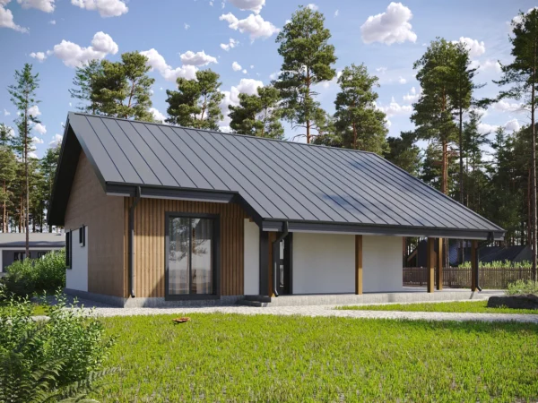3-izbový nízkoenergetický drevodom NATURA 9 - Image 2