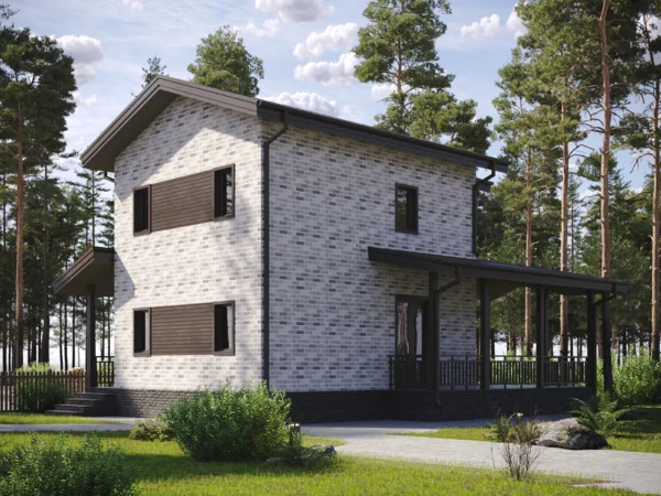 4-izbový nízkoenergetický drevodom NATURA 21 - Image 2