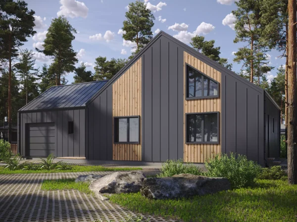 3-izbový nízkoenergetický drevodom NATURA 16 - Image 2