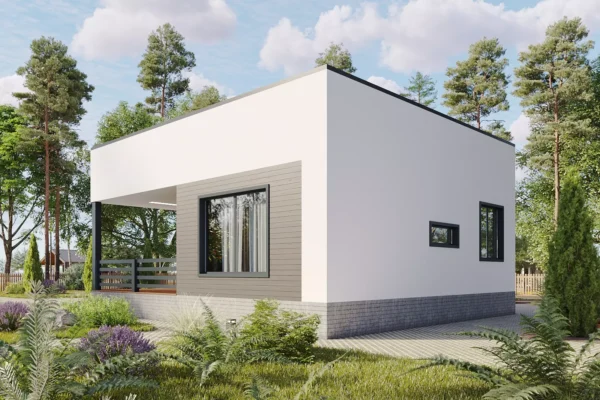 3-izbový nízkoenergetický drevodom NATURA 7 - Image 2
